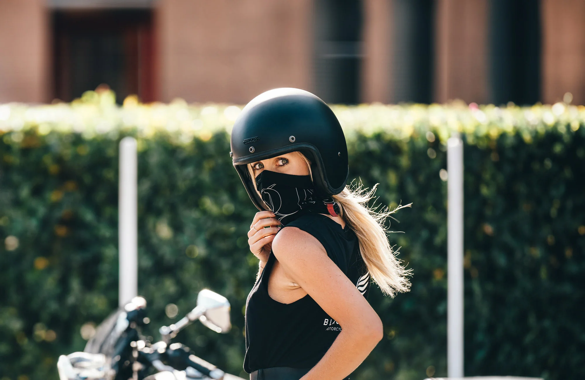 full face girl motorcycle helmet hel Hot Leathers HLD1021 Lady Rider Flat Black DOT Approved Skull Cap Half Biker performance motorcycle helmet designed for badass women who ride with style Women's Motorcycle Helmets | Best