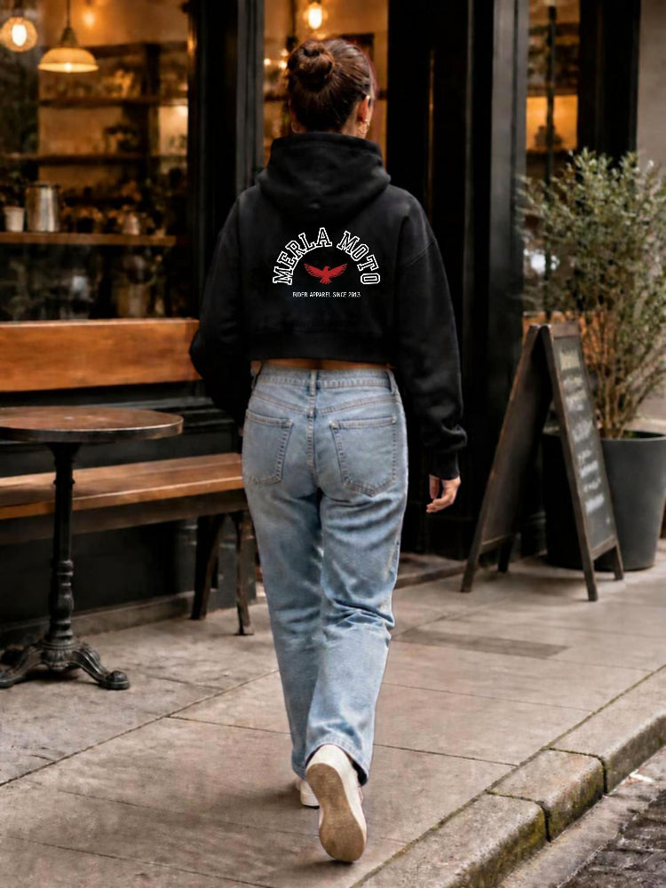 Sunday Crop Hoodie