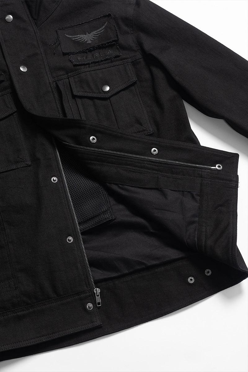 Black Hawk 2.0 Motorcycle Jacket (Armoured)