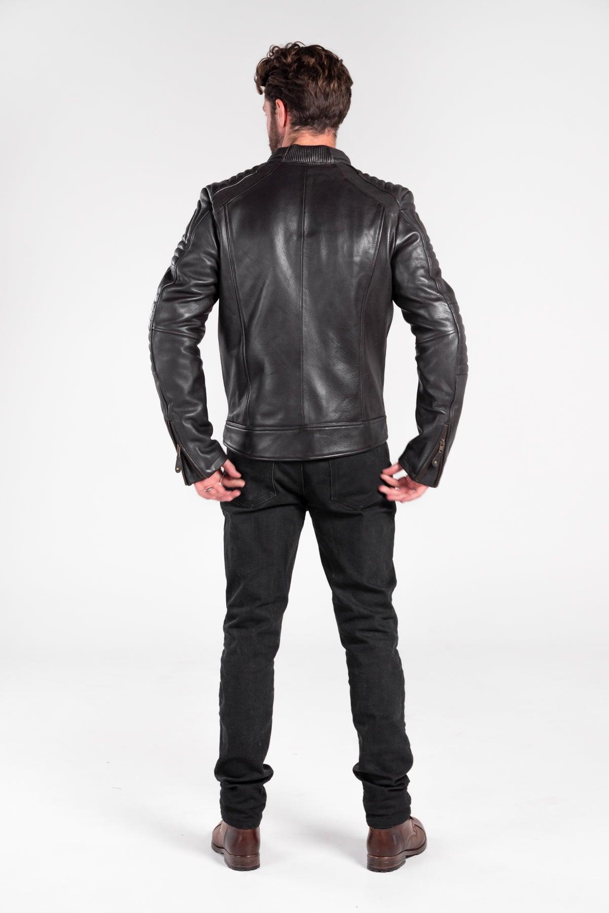 Wakefield Leather Motorcycle Jacket Merla Moto