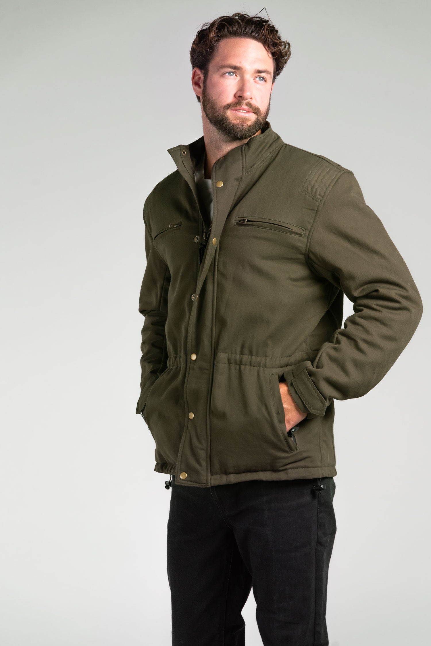 Sahara Mens Textile Motorcycle Jacket (Armoured)