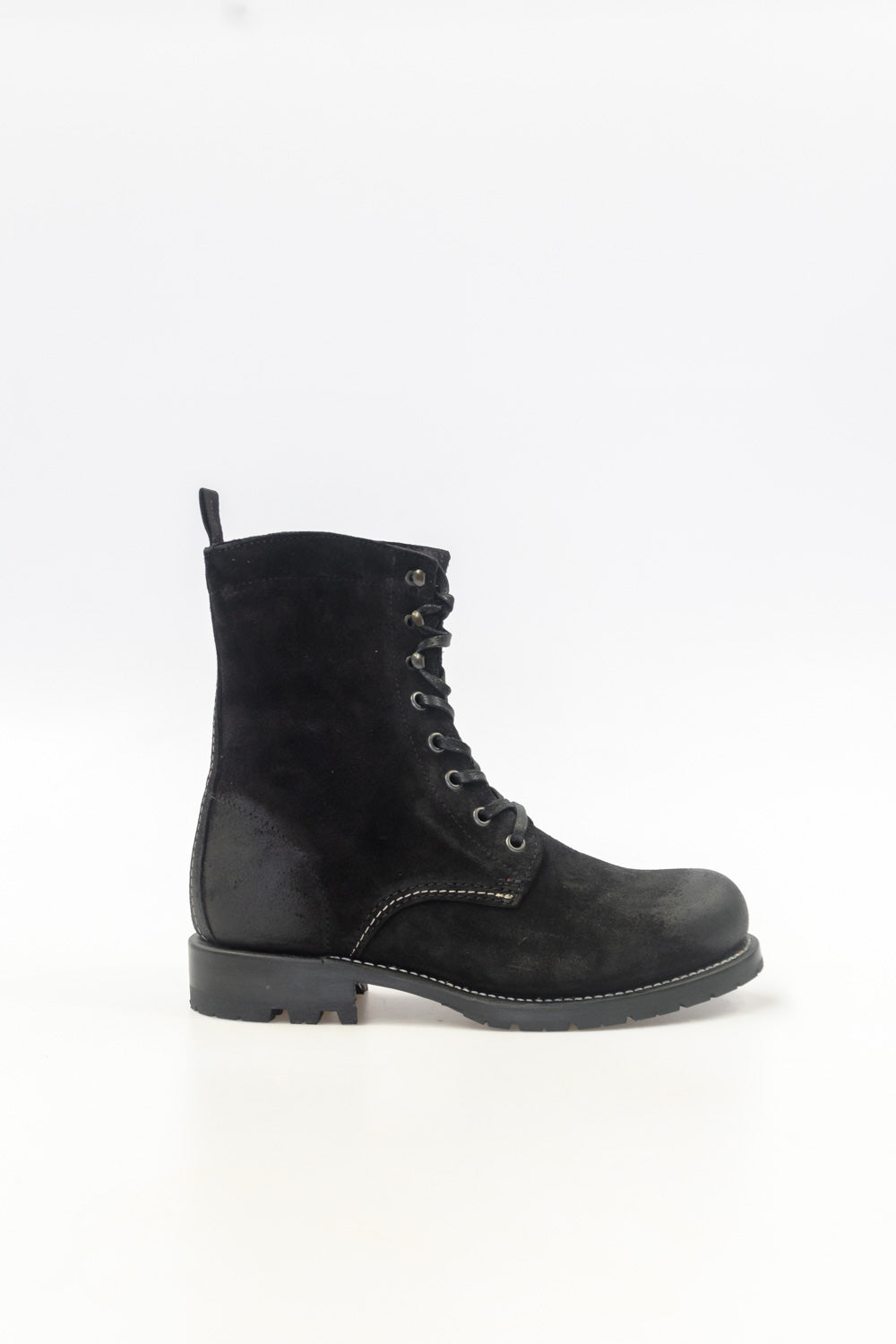 Leather Lace Up Boots MERLA MOTO