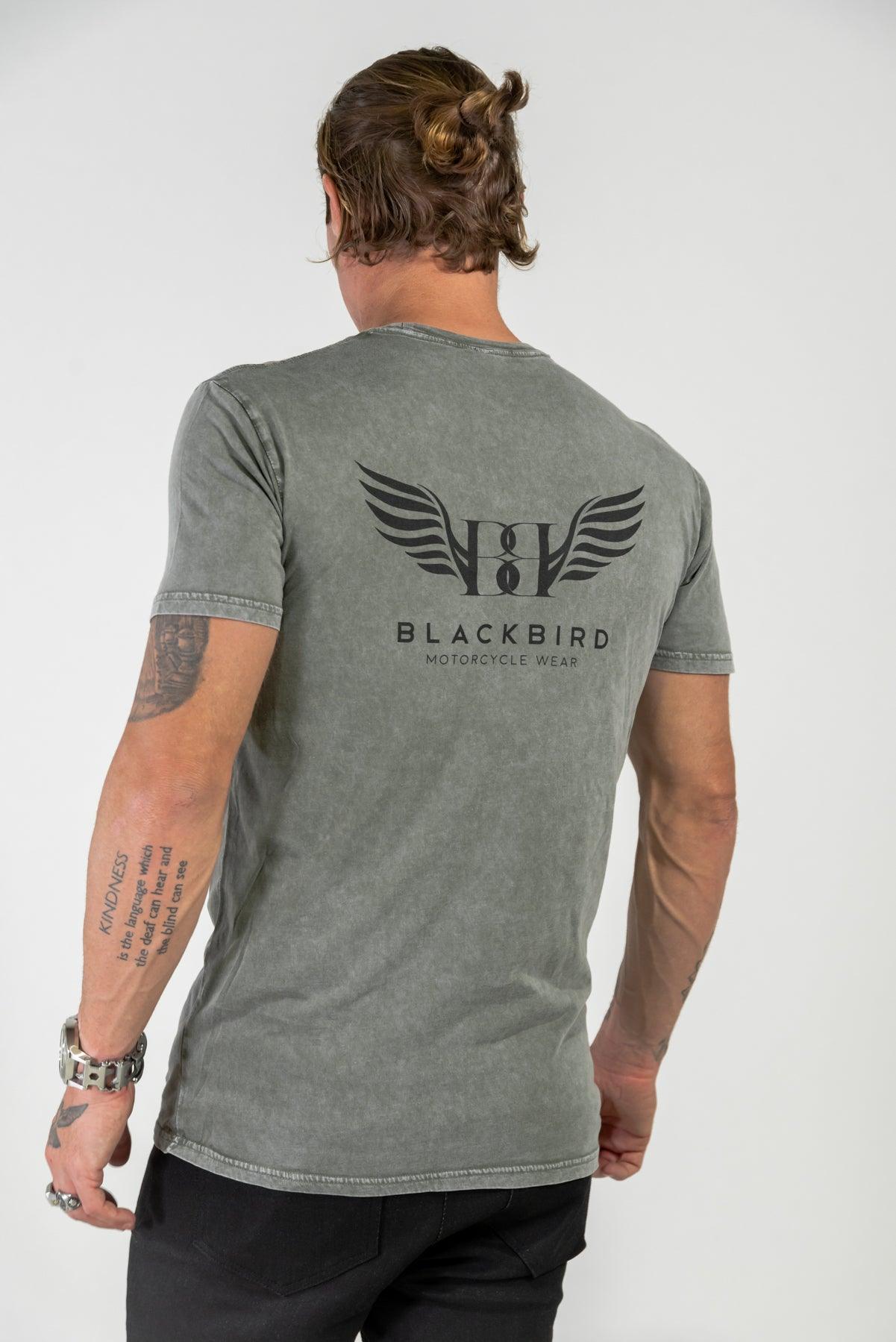 Merla Moto Blackbird Logo Tee Merla Moto