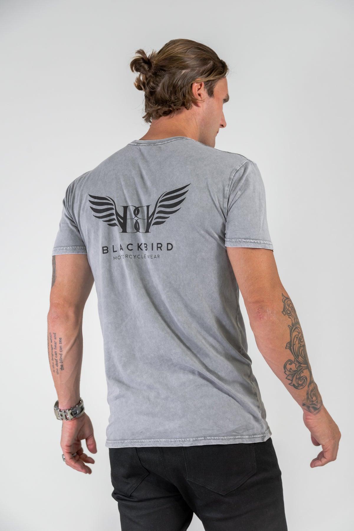 Merla Moto Blackbird Logo Tee Merla Moto