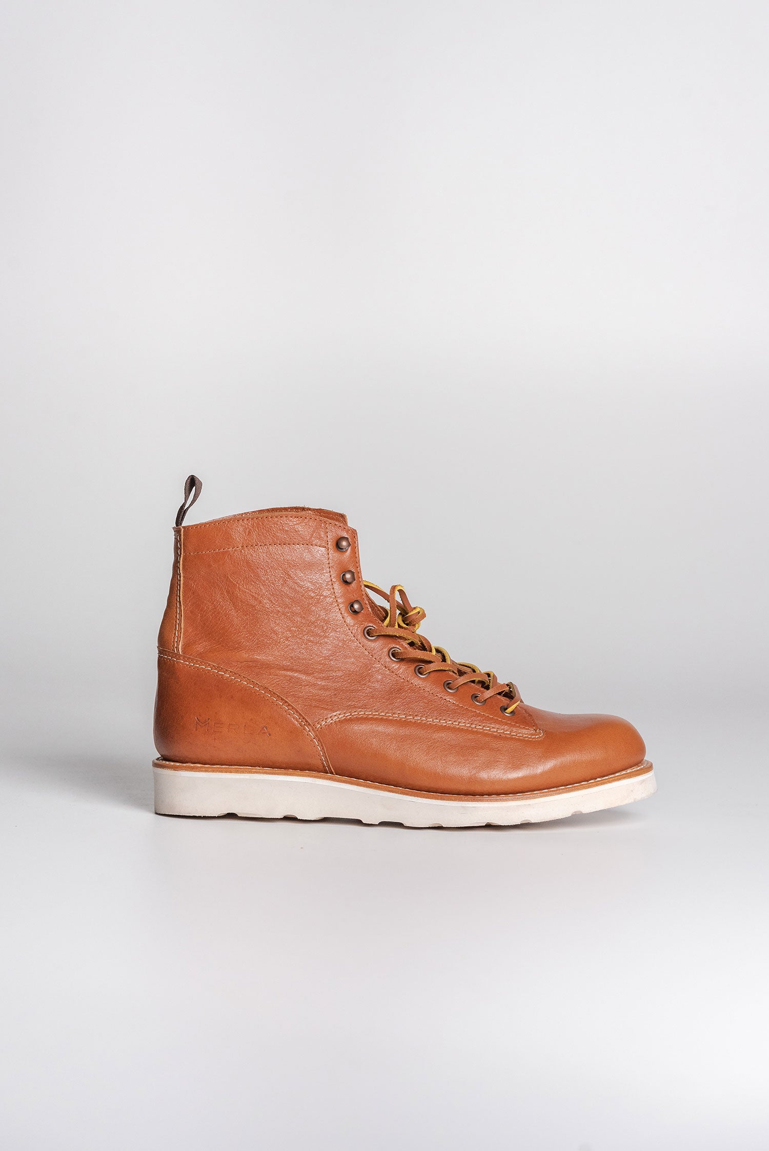 Premium Mens Tan Leather Boots