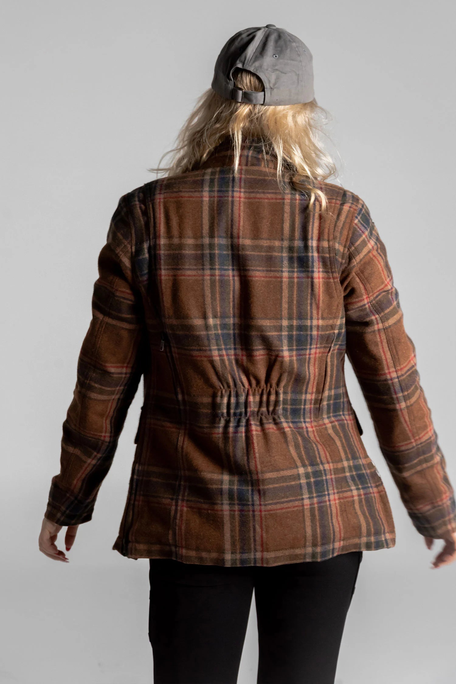 Darley Brown Check Jacket