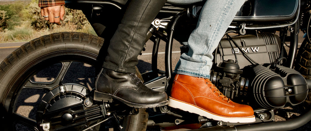 Merla Moto Leather Boots