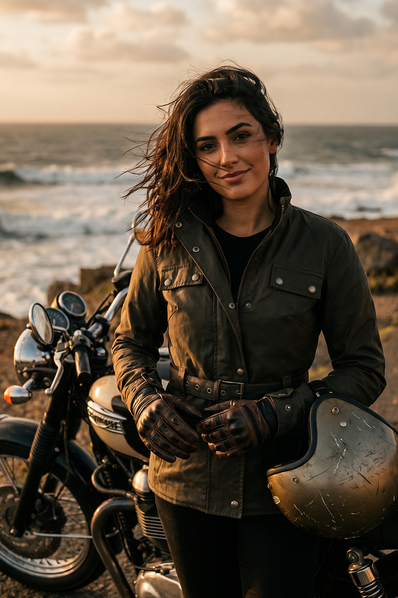 Catalina Womens Motorcycle Jacket (Armoured)