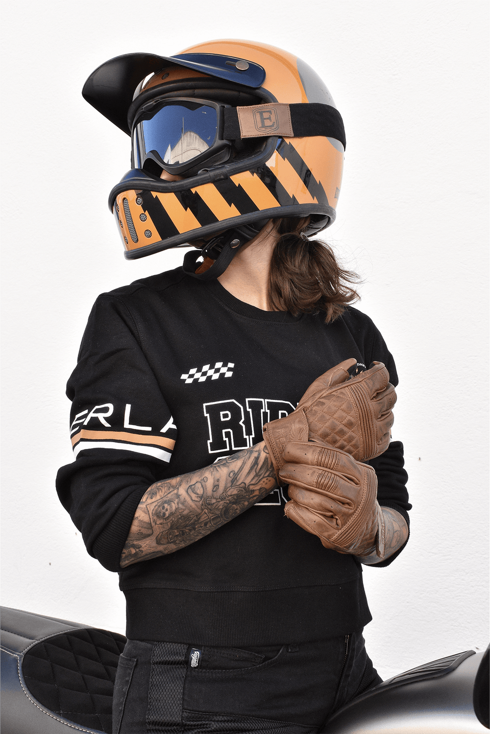 Riders Crop Sweatshirt