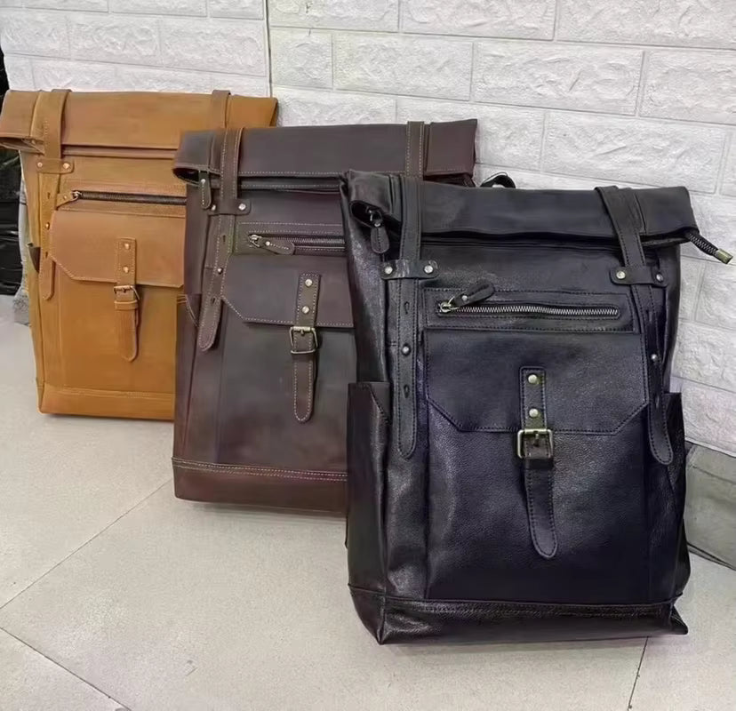 Shadow Rider Leather Backpack