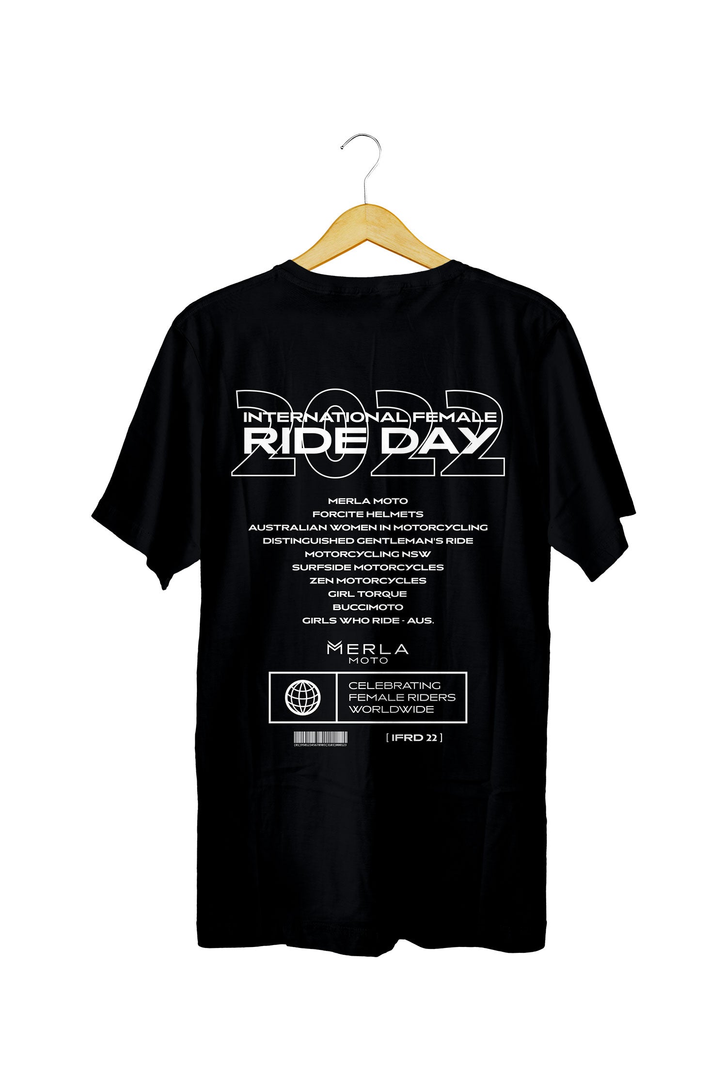 Ride Logo Tee - Unisex Graphic Tee Merla Moto