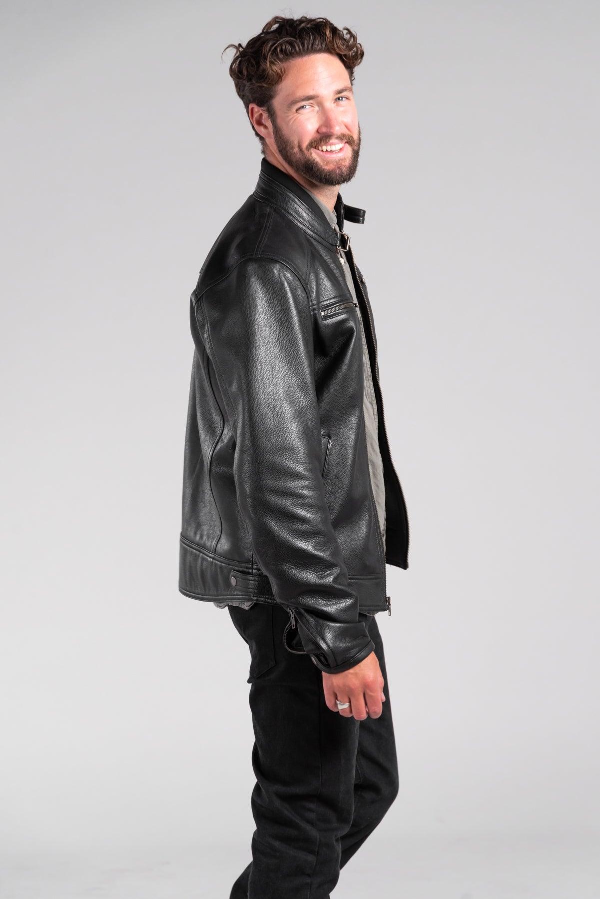 Duke Leather Motorcycle Jacket Merla Moto