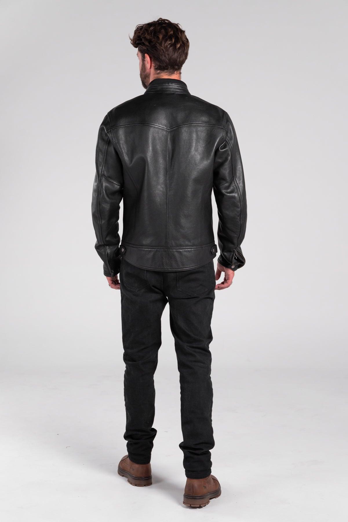 Duke Leather Motorcycle Jacket Merla Moto