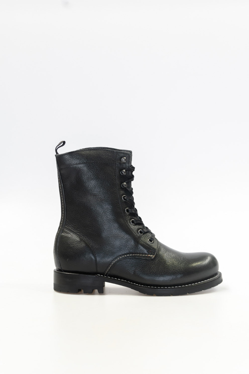 Merla Moto Black Leather Boots